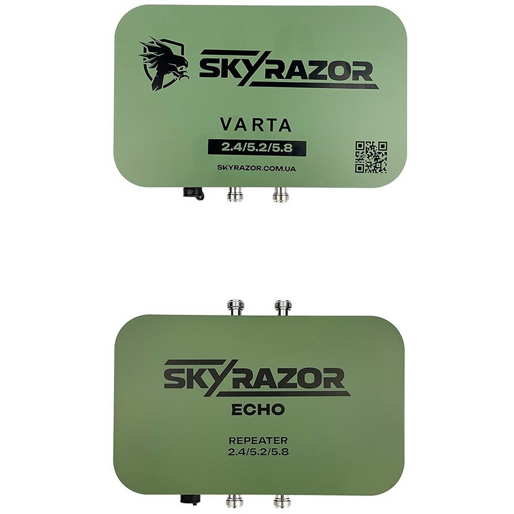 Комплект антени-підсилювач сигналу Skyrazor "Varta" та ретранслятора Skyrazor "Echo"