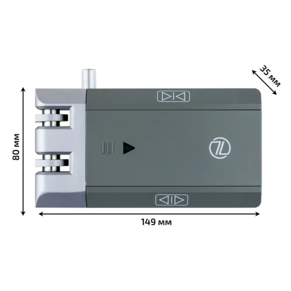 Розумний дверний замок невидимка SEVEN LOCK SL-7709