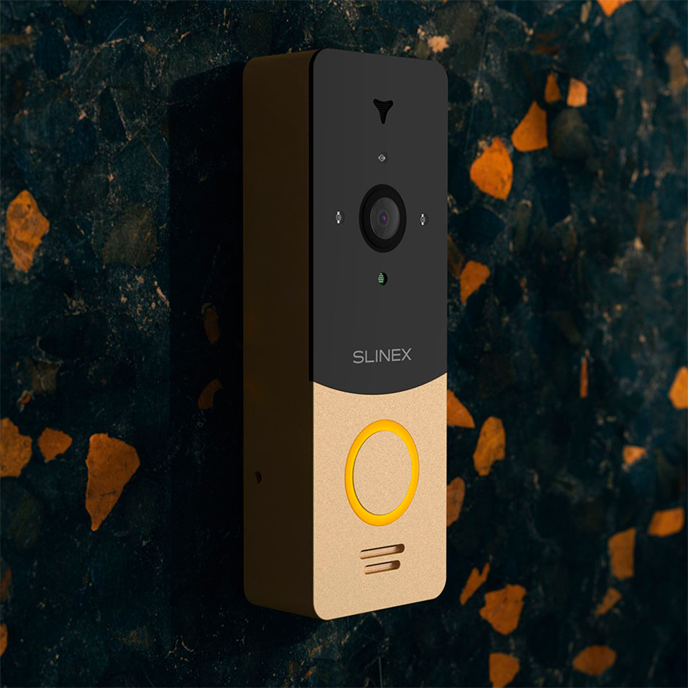 Вызывная видеопанель Slinex ML-20HD gold+black