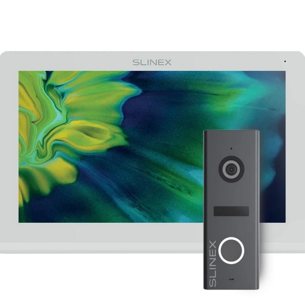 Комплект видеодомофона Slinex Nexo 7 white + ML-17HD graphite