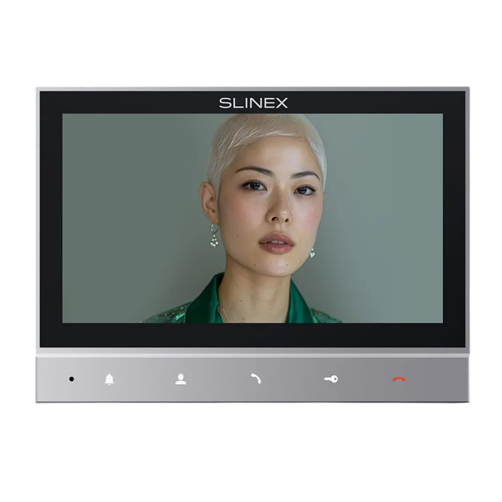 Комплект видеодомофона Slinex SK-07N Cloud grey + ML-17HD graphite
