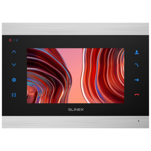 Wi-Fi Відеодомофон Slinex SL-07N Cloud black + silver з переадресацією виклику