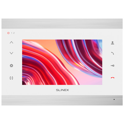 Wi-Fi Видеодомофон Slinex SL-07N Cloud white + silver с переадресацией вызова