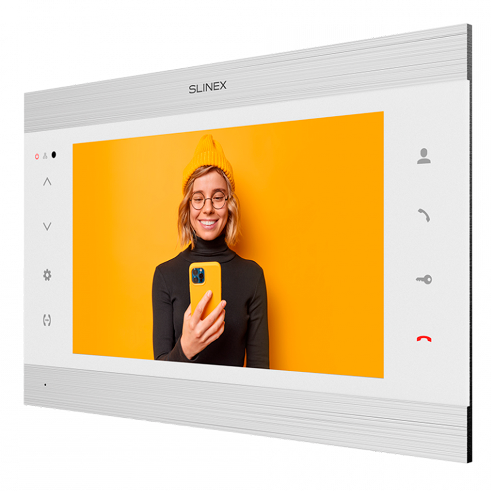 Wi-Fi відеодомофон Slinex SL-10N Cloud silver + white з переадресацією виклику
