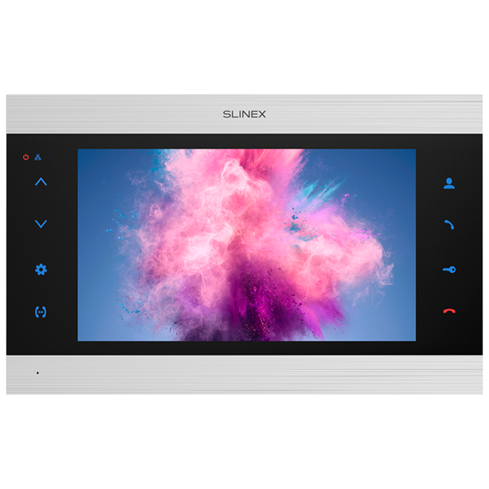 Wi-Fi відеодомофон Slinex SL-10N Cloud silver + black з переадресацією виклику