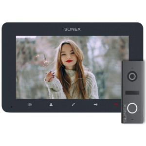 Комплект видеодомофона Slinex SM-07 Graphite + ML-17HD Graphite
