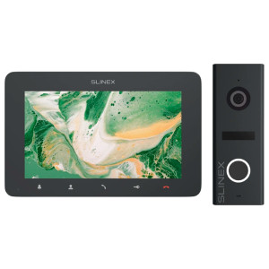 Комплект видеодомофона Slinex SM-07 Graphite + ML-17HR Graphite