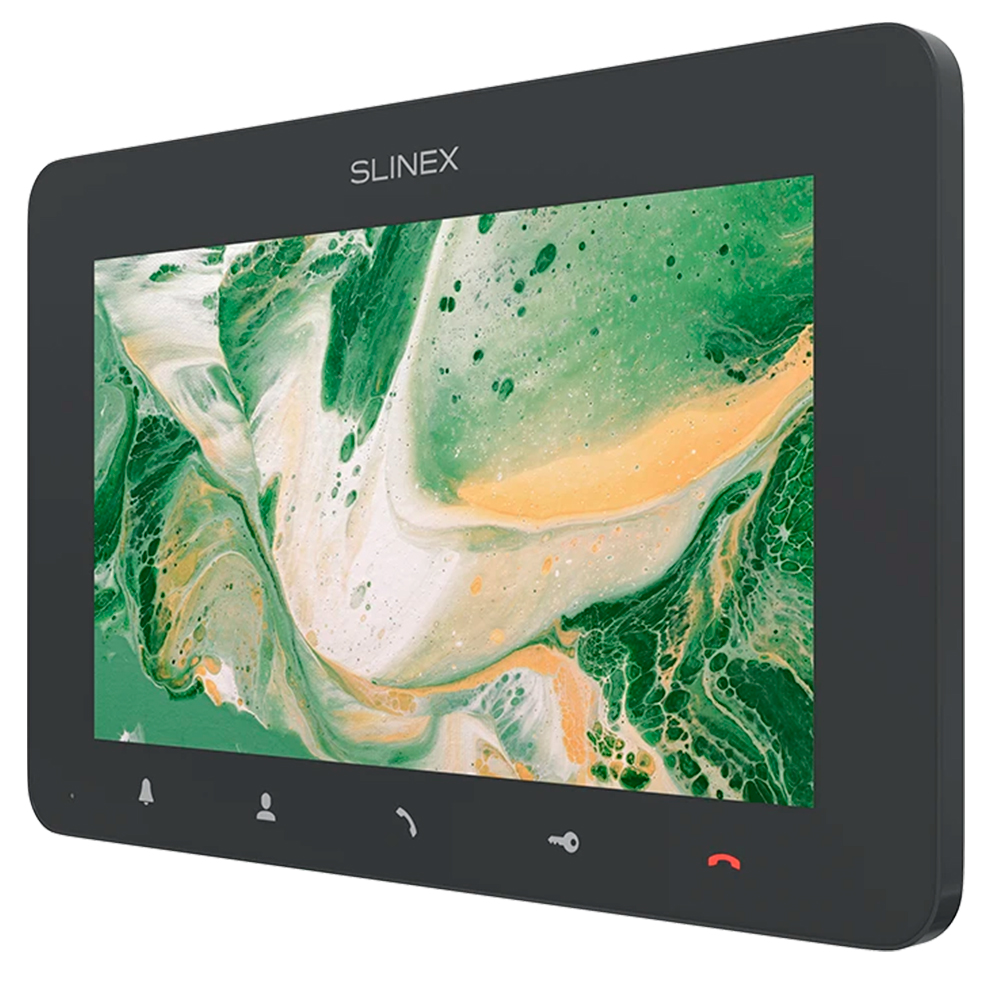 Комплект відеодомофона Slinex SM-07 Graphite + ML-17HR Graphite