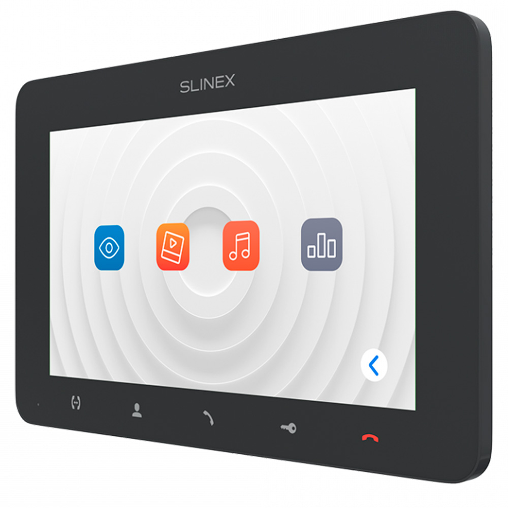 Відеодомофон Slinex SM-07MHD dark grey