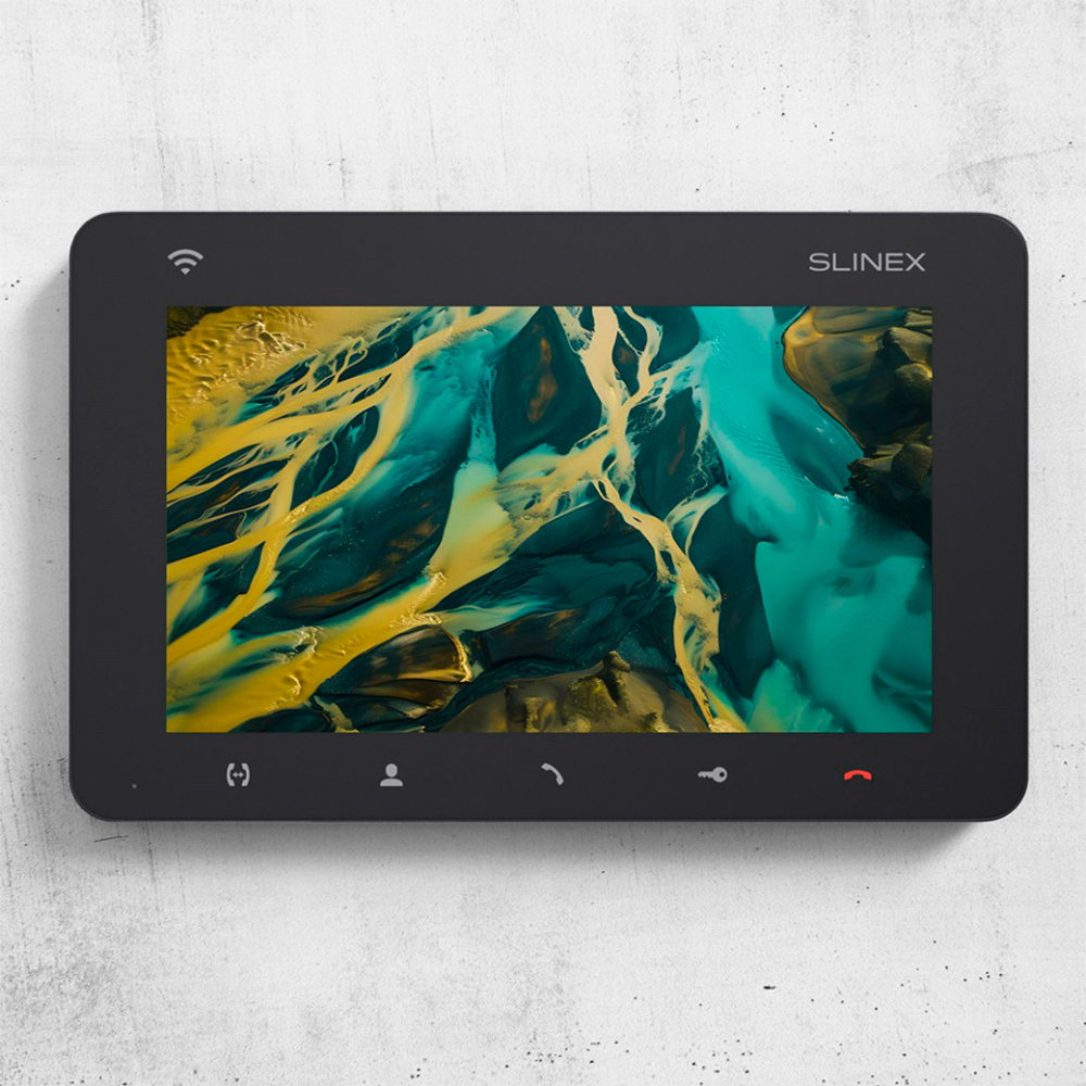 Відеодомофон Slinex SM-07N Cloud graphite з переадресацією виклику