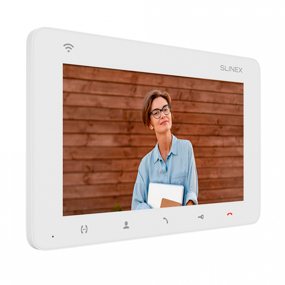 Відеодомофон Slinex SM-07N Cloud white з переадресацією виклику