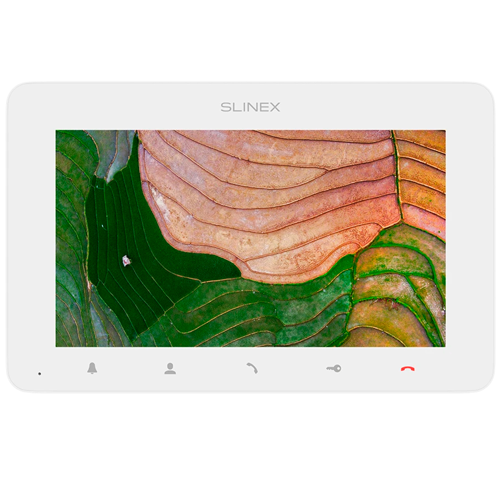Комплект видеодомофона Slinex SM-07 White + ML-17HR Graphite