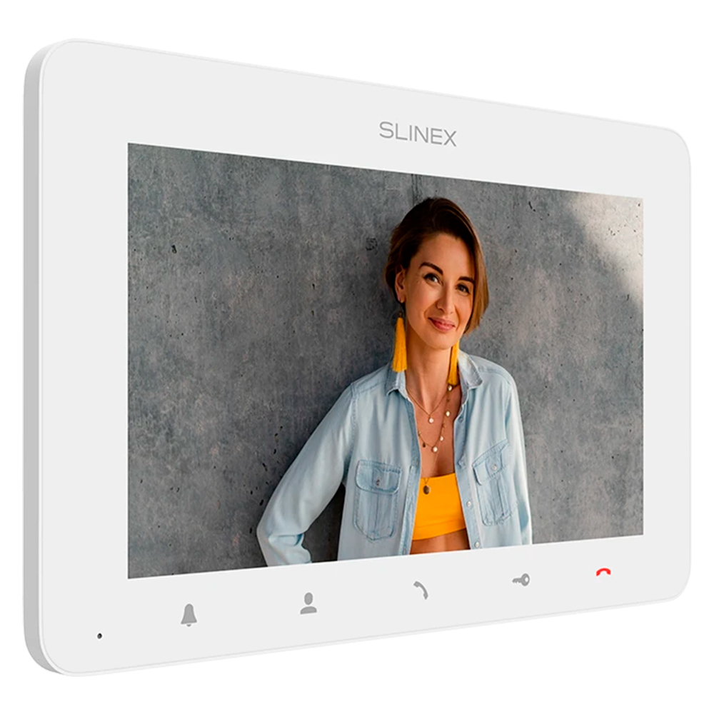 Комплект видеодомофона Slinex SM-07 White + ML-17HR Graphite