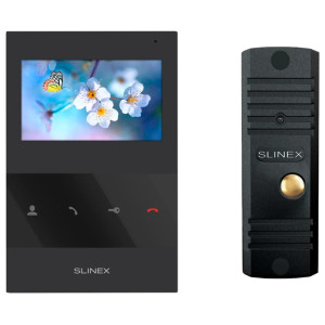 Комплект видеодомофона SQ-04 (Black) + ML-16НD (Black)