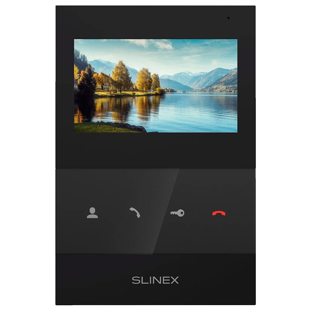 Комплект видеодомофона Slinex SQ-04 Black + ML-17HR Graphite