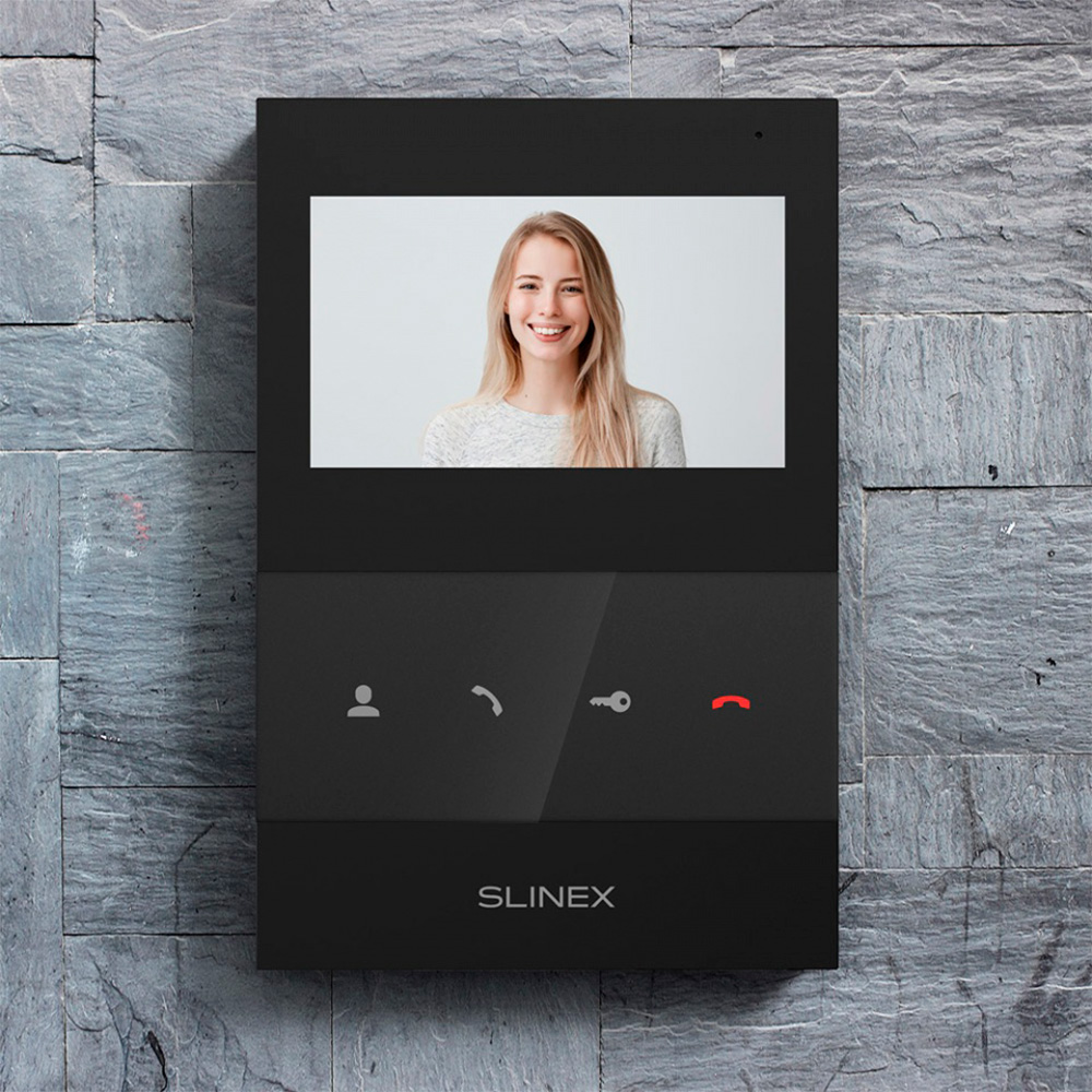 Відеодомофон Slinex SQ-04 black