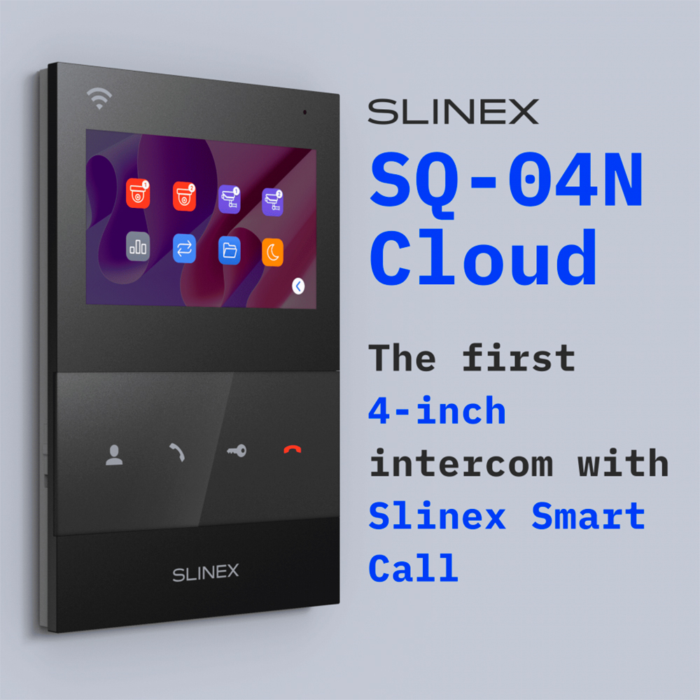 Відеодомофон Slinex SQ-04N Cloud 4.3" дюйма White