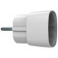 Радіокерована розумна розетка Ajax Socket (type F) Jeweller white з лічильником енергоспоживання  (38209.34.WH1)