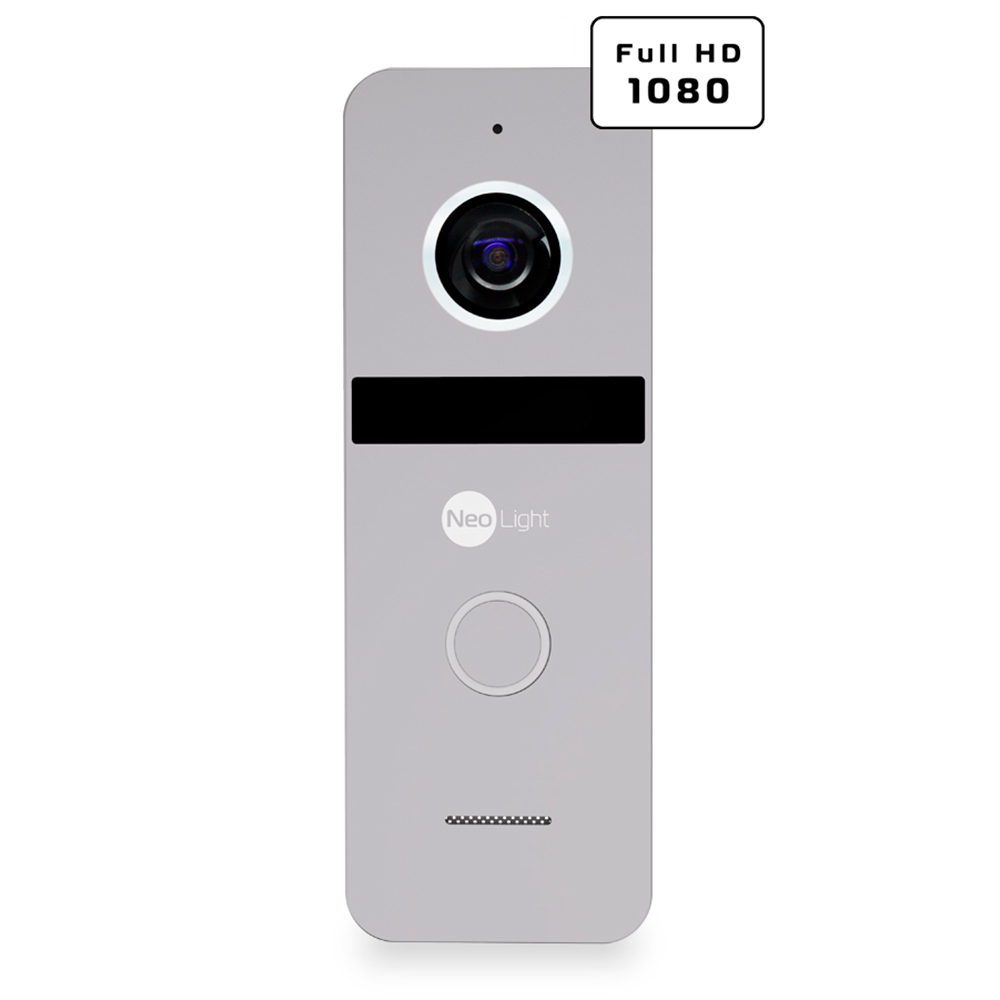 Вызывная видеопанель NeoLight Solo FHD silver