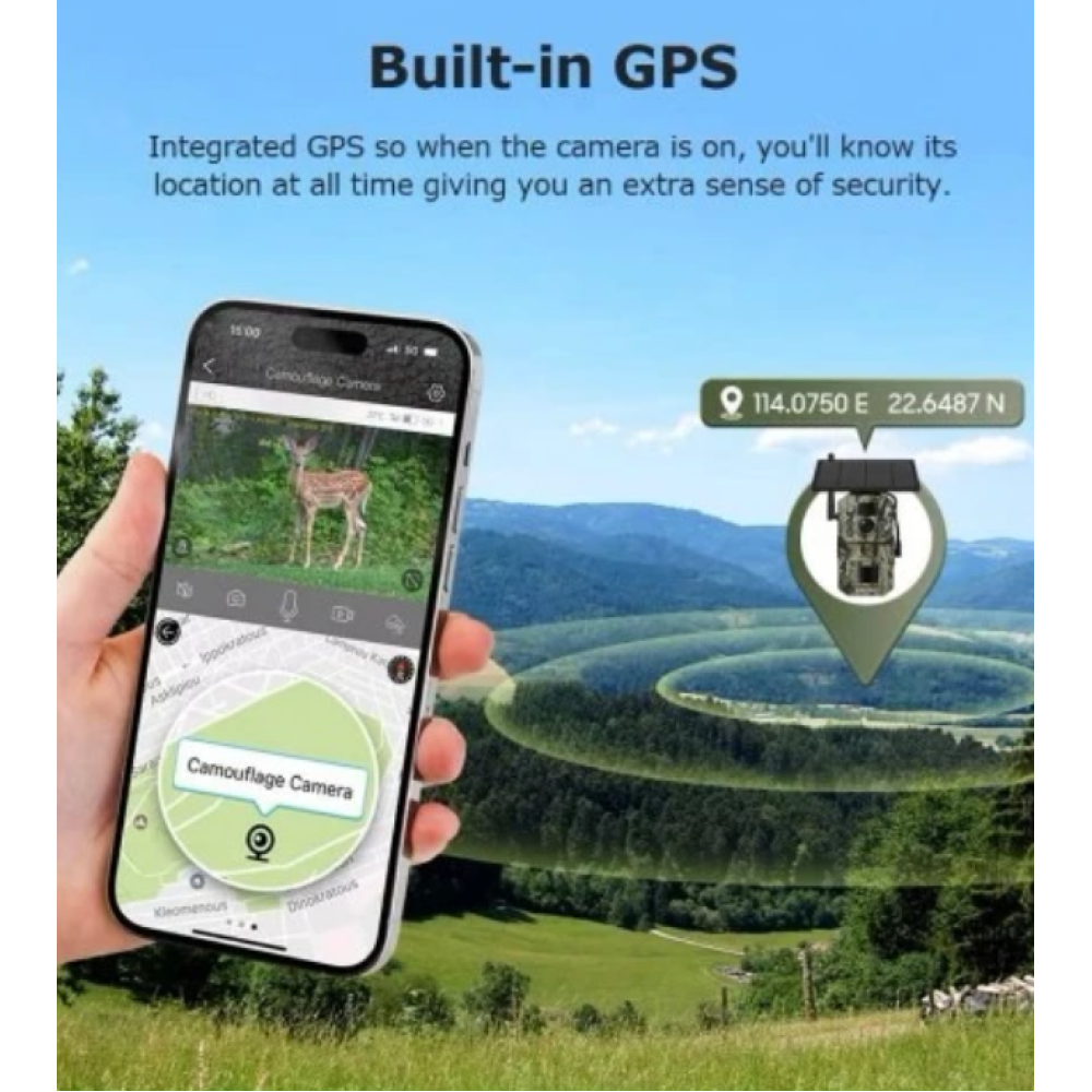 Фотопастка Sectec ST-HC809 GPS (7800mAh)