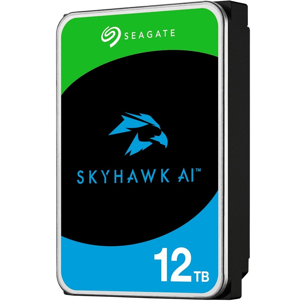 Жесткий диск 12 TB Seagate Skyhawk AI Surveillance 7200 rpm 512MB (ST12000VE003)