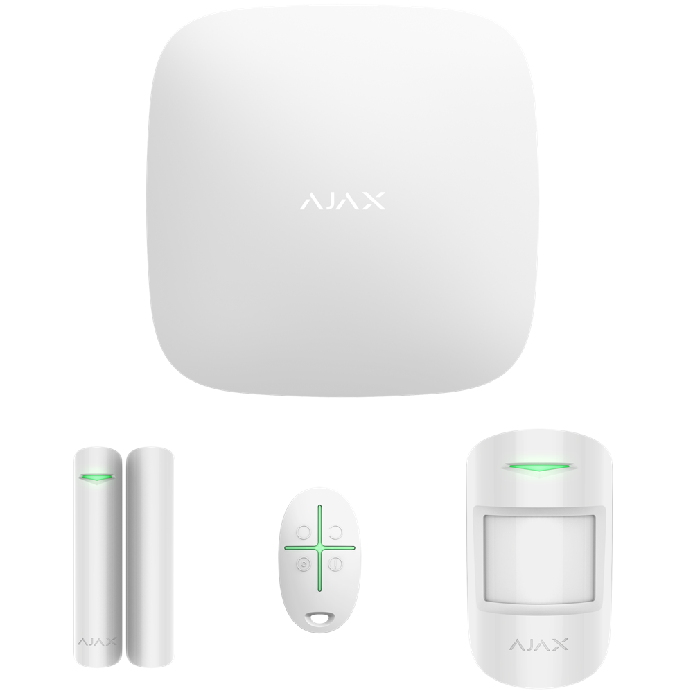 Комплект беспроводной сигнализации Ajax StarterKit white (25464.56.WH1)