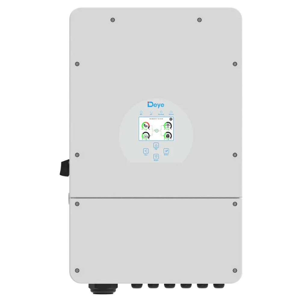 Інвертор гібридний 10kW Deye SUN-10K-SG02LP1-EU-AM3-P, однофазний
