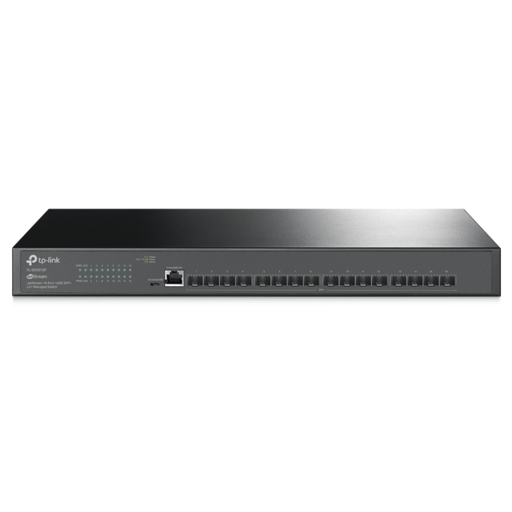 16-портовий комутатор TP-Link Omada SX3016F керований