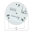 5 Мп панорамна IP-відеокамера Tiandy TC-C35VN з PoE