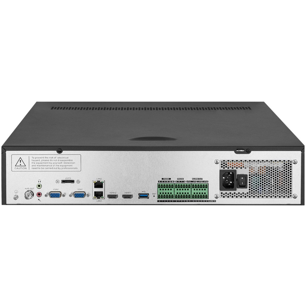 40-канальний NVR-відеореєстратор Tiandy TC-R3840 Spec: I/F/N