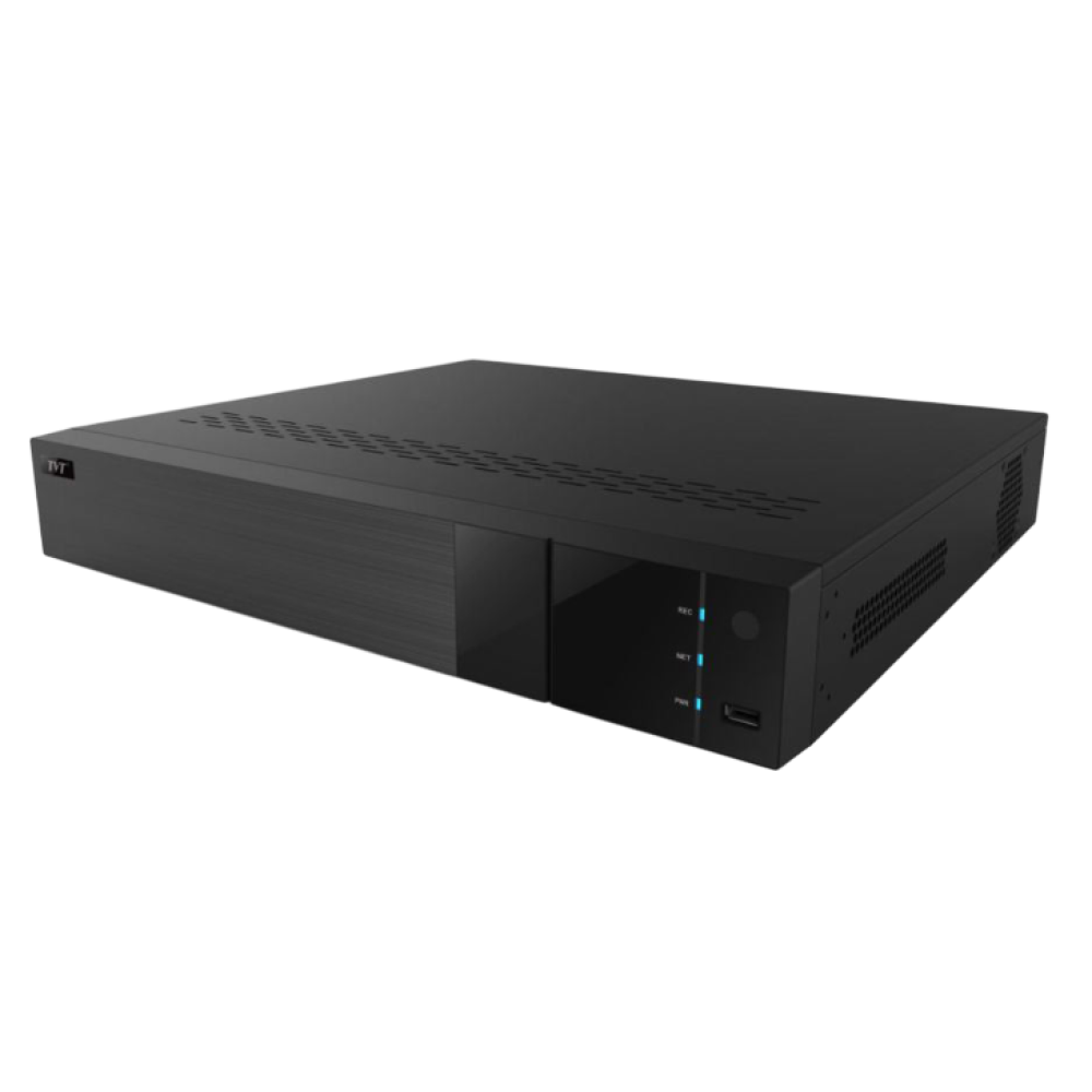 32-канальный IP-видеорегистратор 8Mp TVT TD-3132H4-B2-B (192-192)