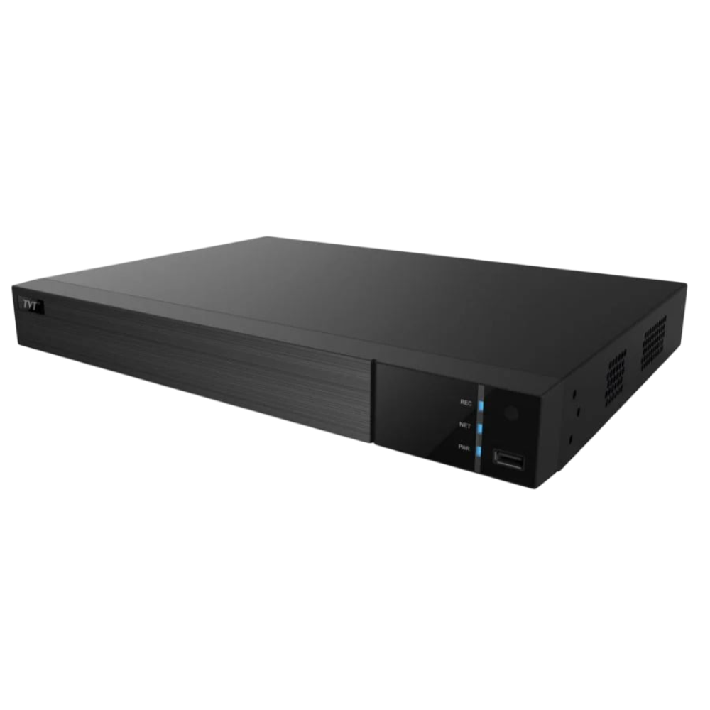 16-канальний IP-відеореєстратор 16Mp TVT TD-3316H2-B2-B (192-192)