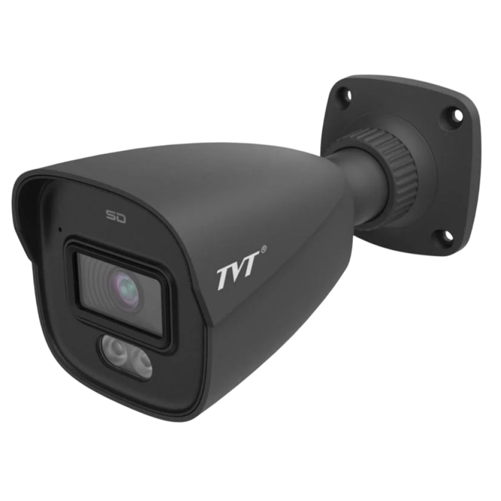 4 Мп IP-видеокамера TVT TD-9441S4L-A(D/PE/AW2) Black с PoE