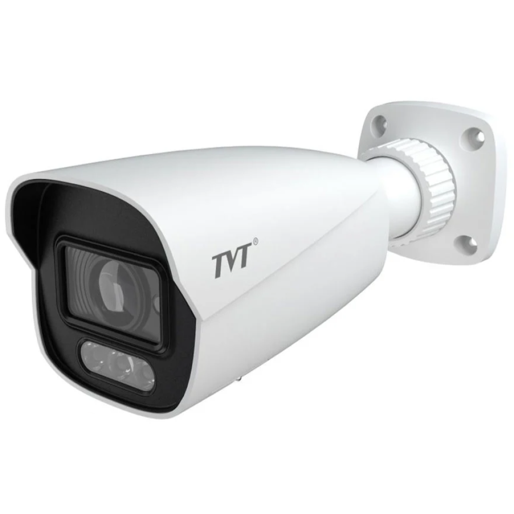 4 Мп IP-відеокамера TVT TD-9442C4-A(PE/AW3) White, Full Color, 2.8mm