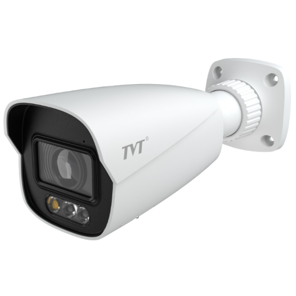 4 Мп IP-видеокамера TVT TD-9442C4-A-PA(PE/AW3) White, 2.8 мм