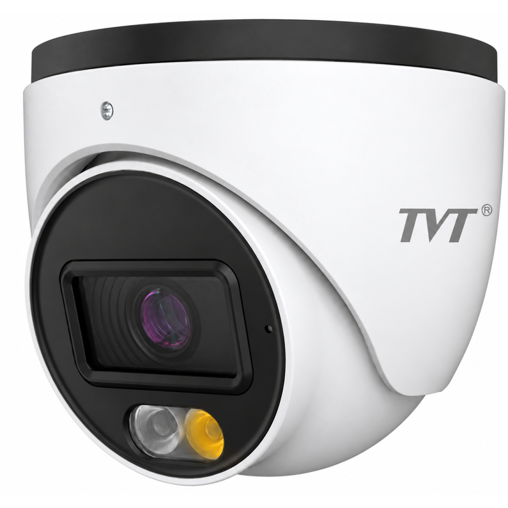 6 Мп IP-видеокамера TVT TD-9564E4B-A(D/PE/AW2) White, 2.8 мм