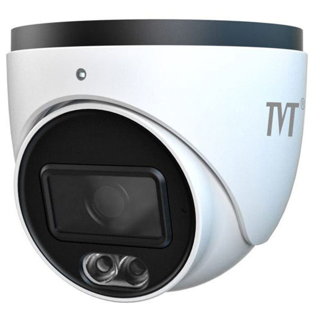 8 Мп IP-відеокамера TVT TD-9584S4-C(D/PE/AW2) 2.8 мм white