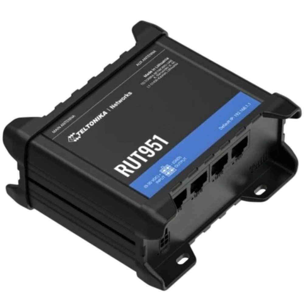 Промисловий стільниковий маршрутизатор Teltonika RUT951 з 4G LTE, Wi-Fi