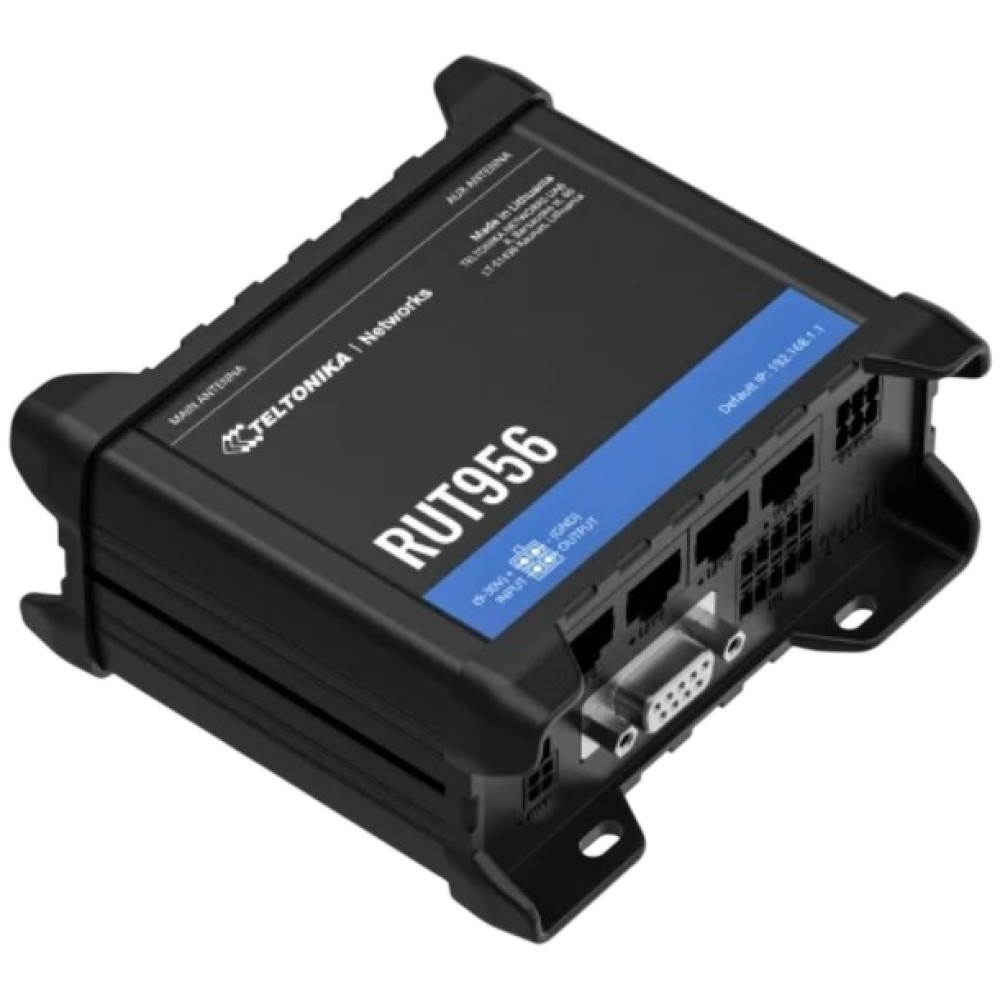 Промисловий стільниковий маршрутизатор Teltonika RUT956 з 4G LTE, Wi-Fi, RS-232, RS-485
