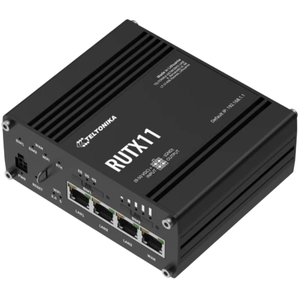 Промисловий стільниковий маршрутизатор Teltonika RUTX11
