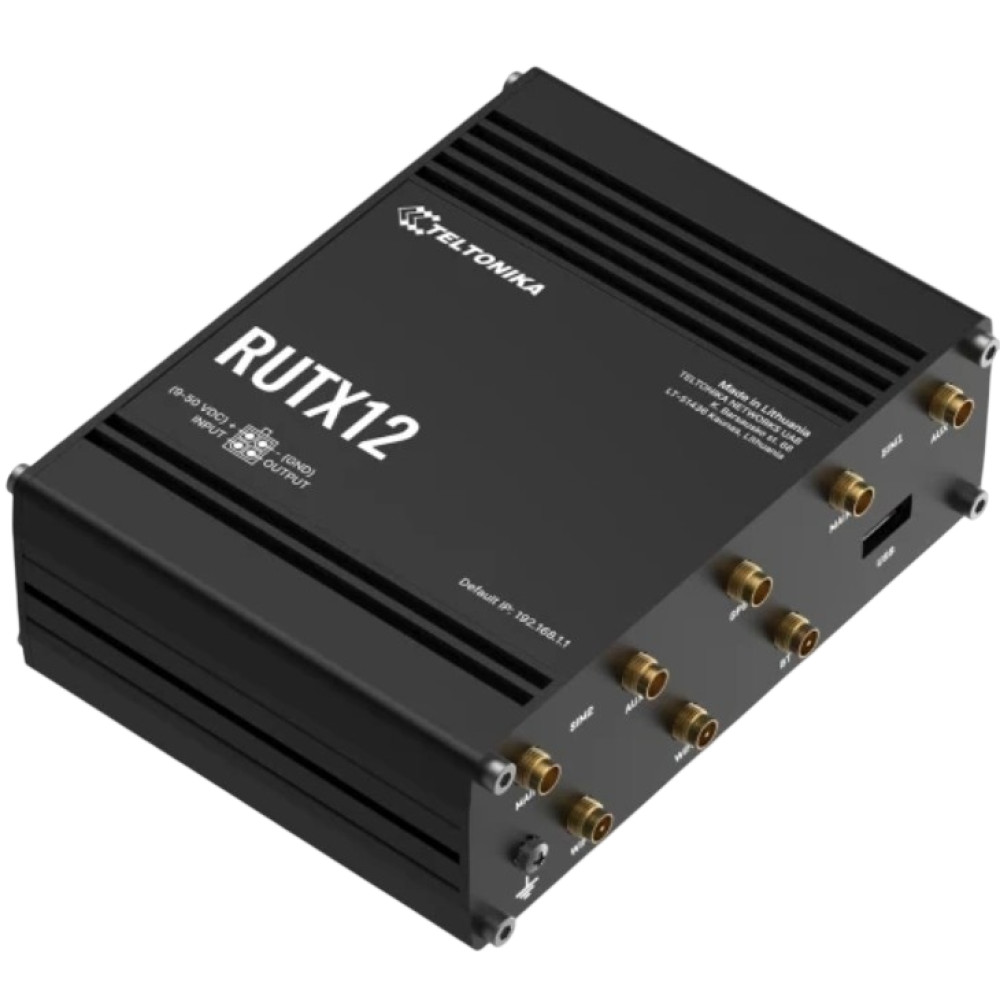 Промисловий стільниковий маршрутизатор Teltonika RUTX12