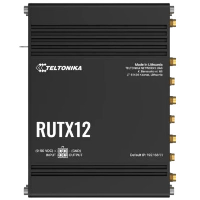 Промисловий стільниковий маршрутизатор Teltonika RUTX12