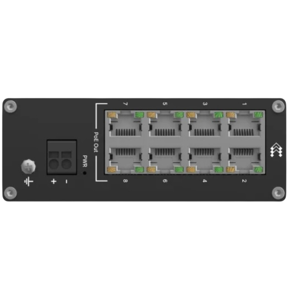 8-портовий комутатор Teltonika TSW040 PoE+ некерований