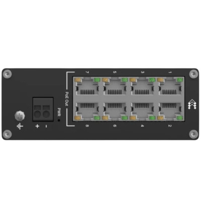 8-портовий комутатор Teltonika TSW040 PoE+ некерований