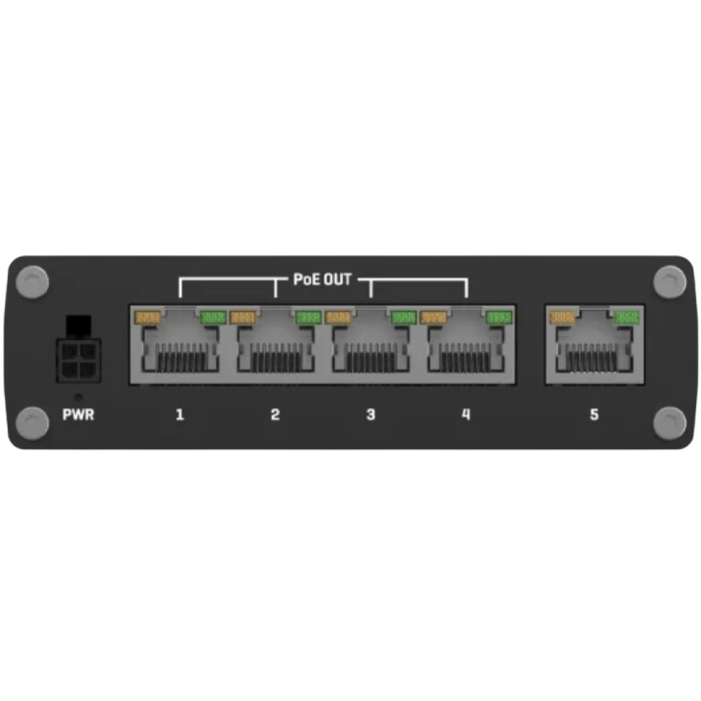 Коммутатор 5 портов неуправляемый Teltonika TSW100 POE+
