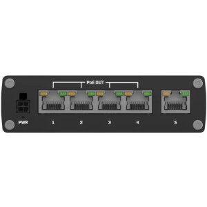Коммутатор 5 портов неуправляемый Teltonika TSW100 POE+