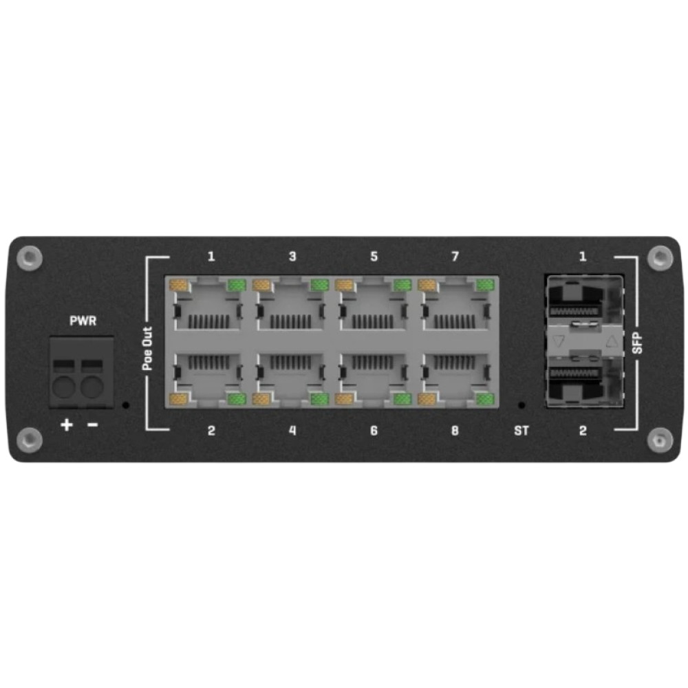 8-портовий Teltonika TSW202 PoE+ керований