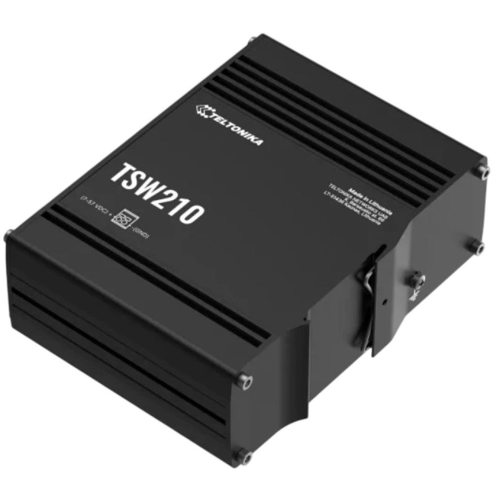 10-портовый коммутатор Teltonika TSW210 неуправляемый