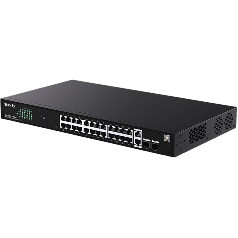 Комутатор Tenda TEG2228P-24-410W керований