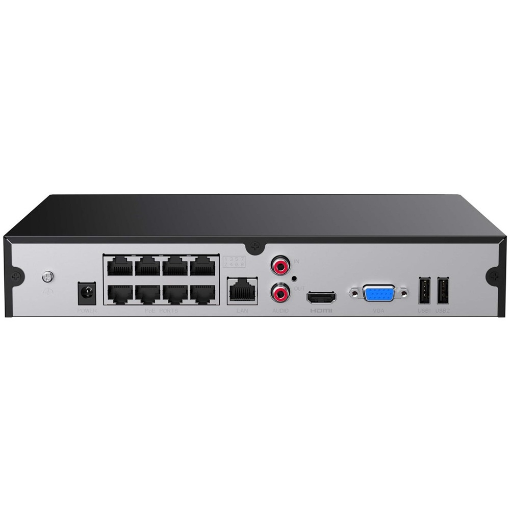 8-канальный NVR видеорегистратор Tenda TN3108-8P